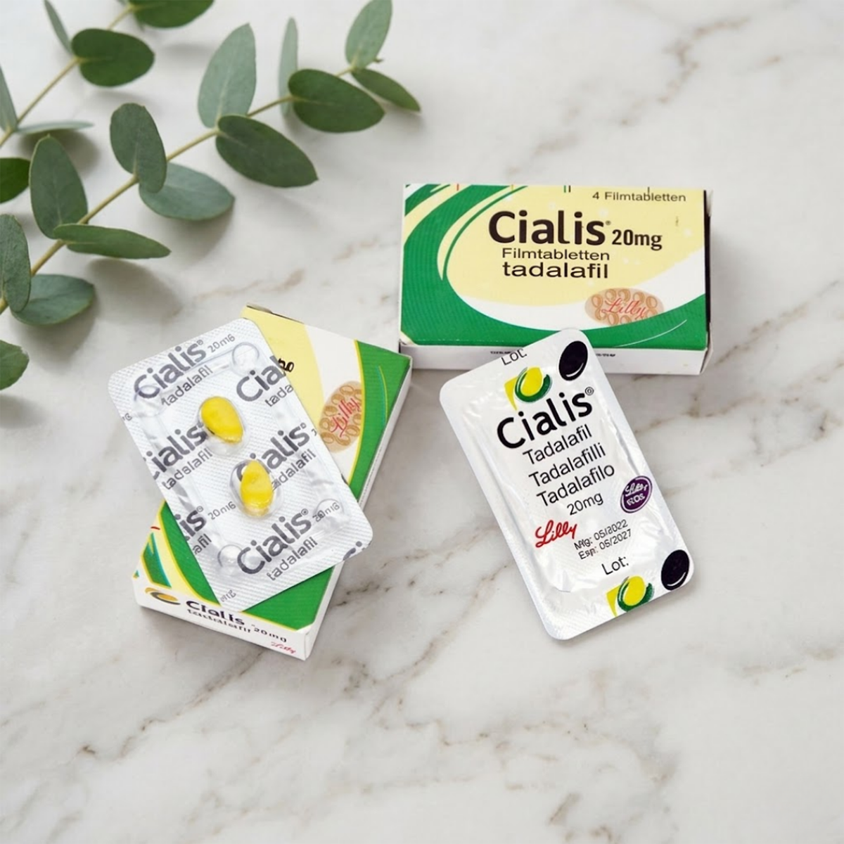 Cialis Spain 20mg Tablets (4 Tablets)