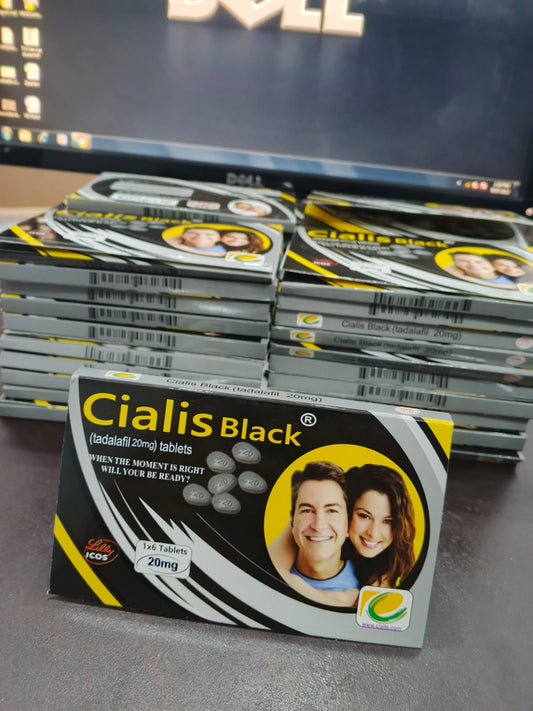 Cialis Black 20mg - 6 Tablets in a pack