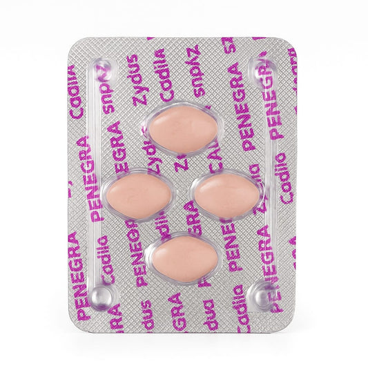 Penegra 100mg – Sildenafil Tablets (Indian Product), 4 Tablets Pack