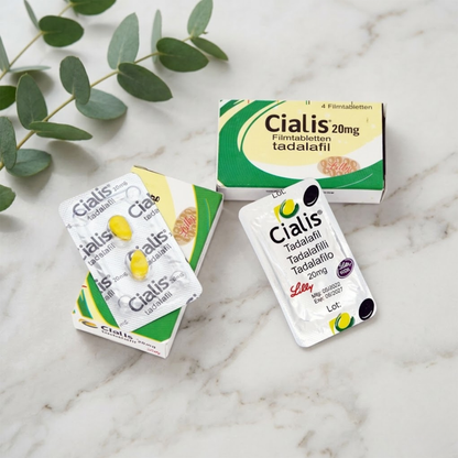 Cialis 20mg Tabs - 4 Tablets Packing.