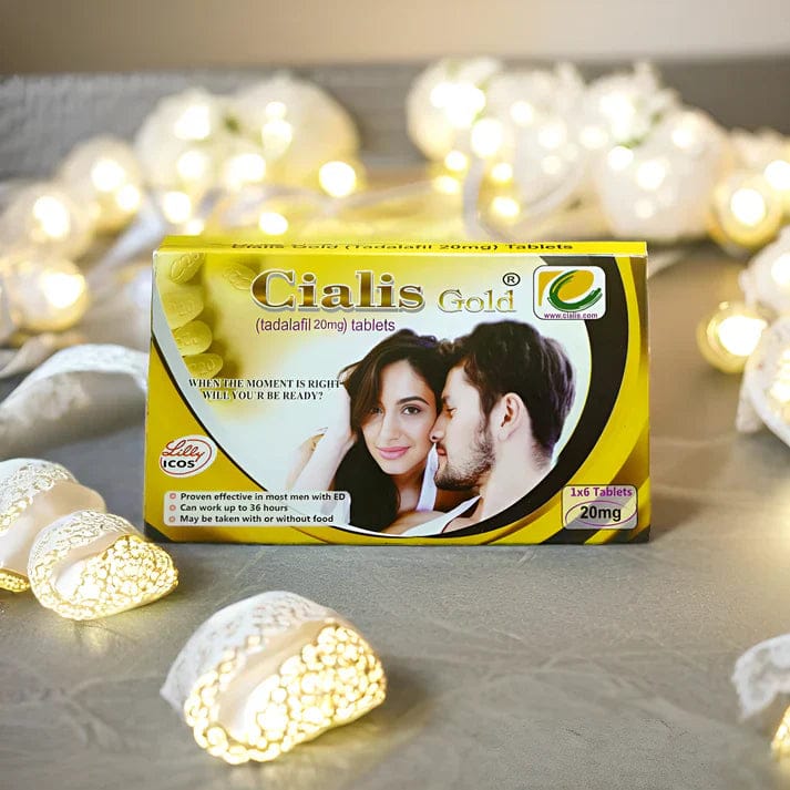 Cialis Gold  20mg - 6 Tablets in a pack