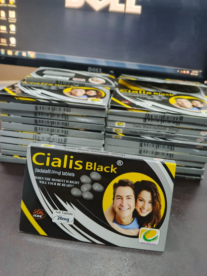 Cialis Black 20mg - 6 Tablets in a pack