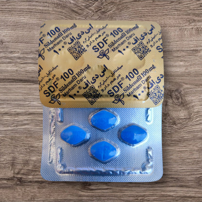 SDF 100mg (Iranian Original Product) 8 Tablets Pack.