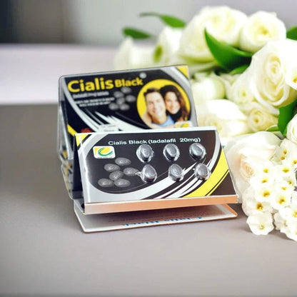 Cialis Black 20mg Tablets – 1 Box (6 Tablets)