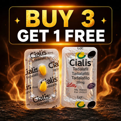 Cialis Spain 20mg Tablets (4 Tablets)