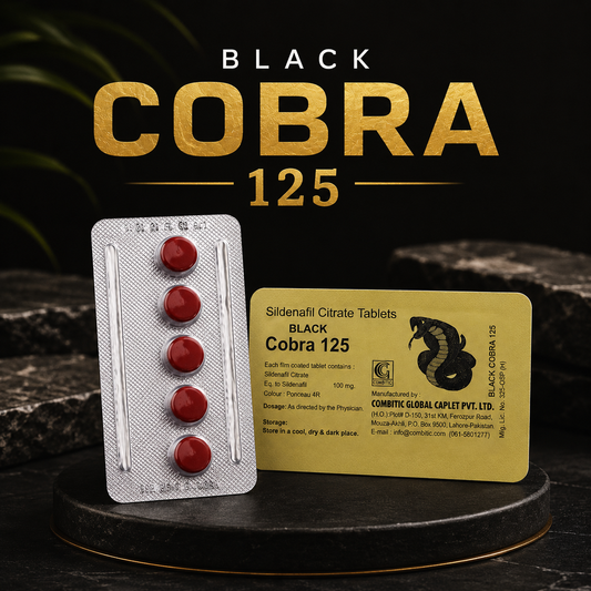 Black Cobra 125 Tablets